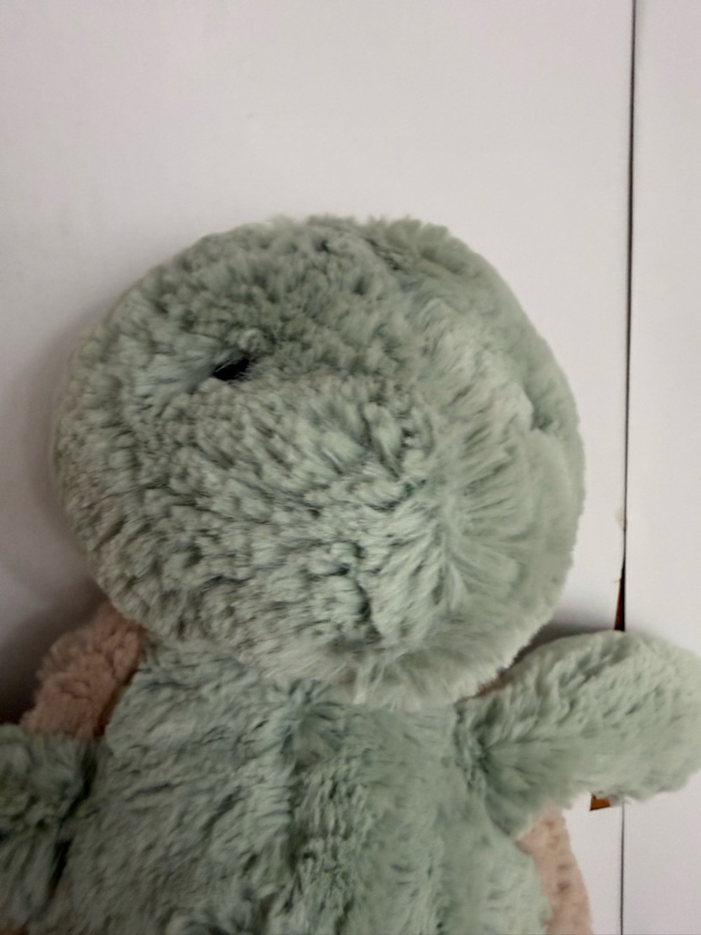 Jellycat Sage Green and Beige Plush Turtle Stuffed Animal - Picture 2 of 5